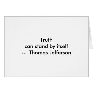 !!! U Create Truth can stand by itself