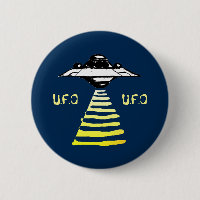 U.F.O White & Yellow -On Blue