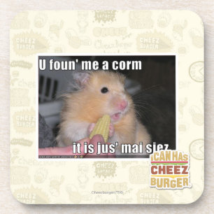 U found me a corn coaster