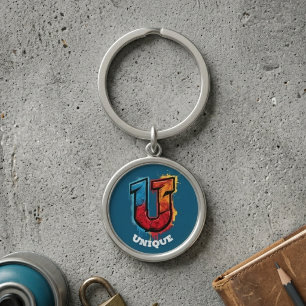 "U" Got the Look: Customisable Graffiti Monogram Key Ring