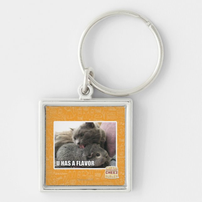 U HAS A FLAVOR KEY RING (Front)