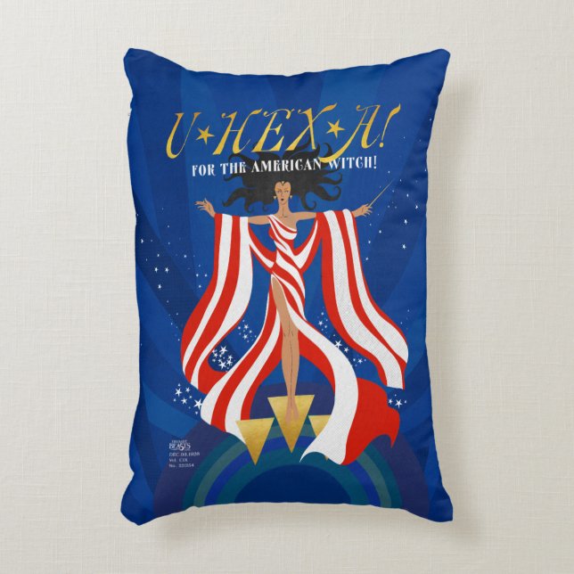 U HEX A Magazine Decorative Cushion (Front(Vertical))