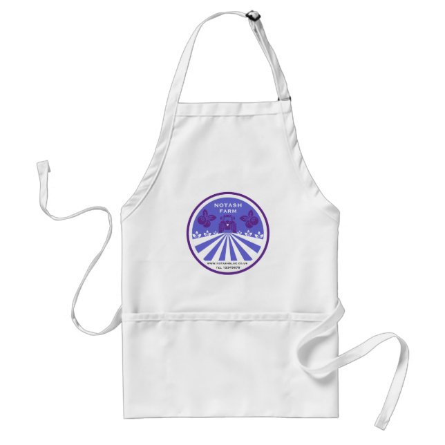 U-Pick Blueberry Farm Promotion Standard Apron (Front)