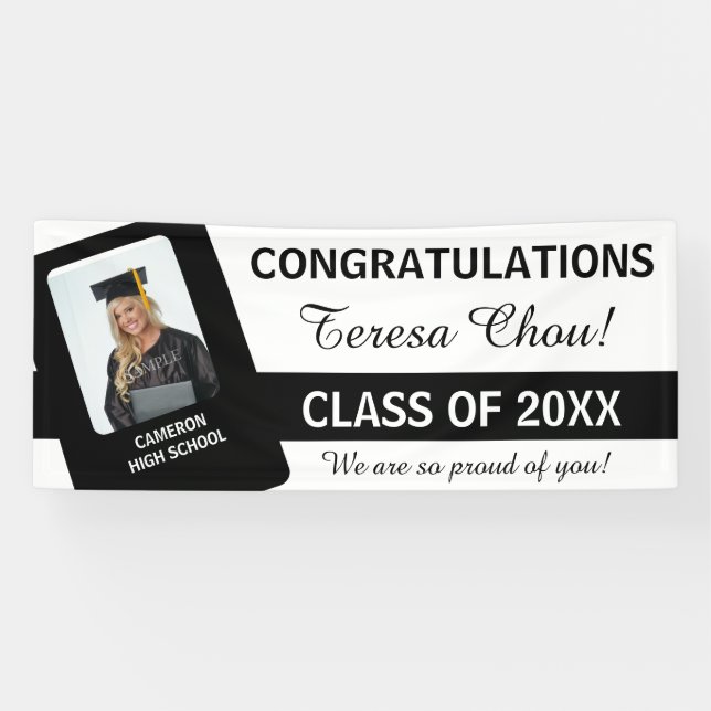 U-Pick School Colours w/Black UPSC Banner (Horizontal)