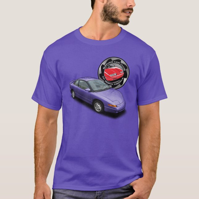 U-Pick-The-Colour SCCNA 1991 Saturn Coupe T-Shirt (Front)