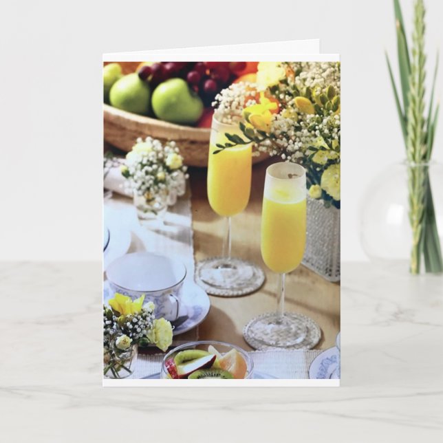 U R THOUGHT ABOUT ALL YEAR/WISHING YOU CHEER CARD (Front)