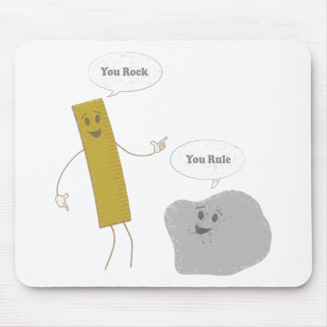 U Rock - U Rule Mouse Pad (Front)