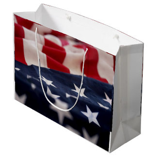 U.S.A. FLAG LARGE GIFT BAG