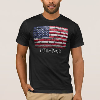 U.S.A. Flag WE the People  T-Shirt
