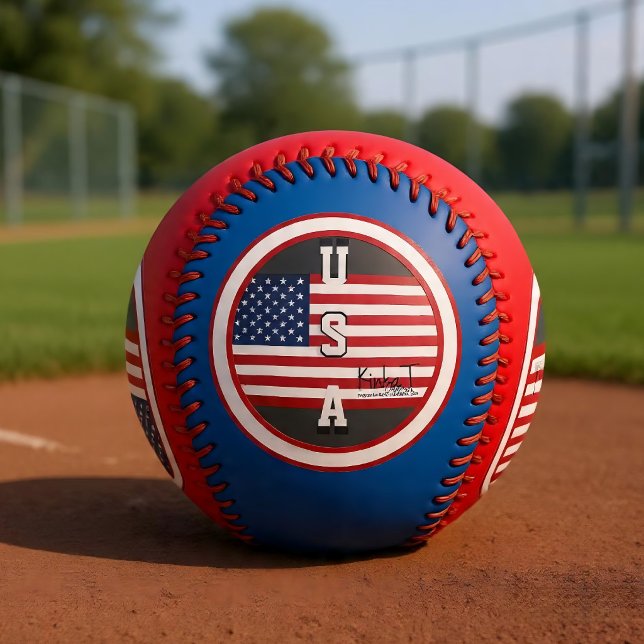 U.S.A. Kinka T Creations Baseball (Creator Uploaded)