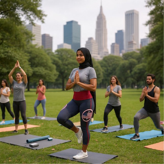 U.S.A. Kinka T Creations Capri Leggings (Creator Uploaded)