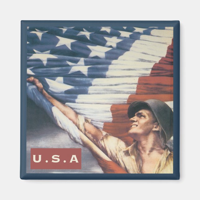 U.S.A Magnet (Front)