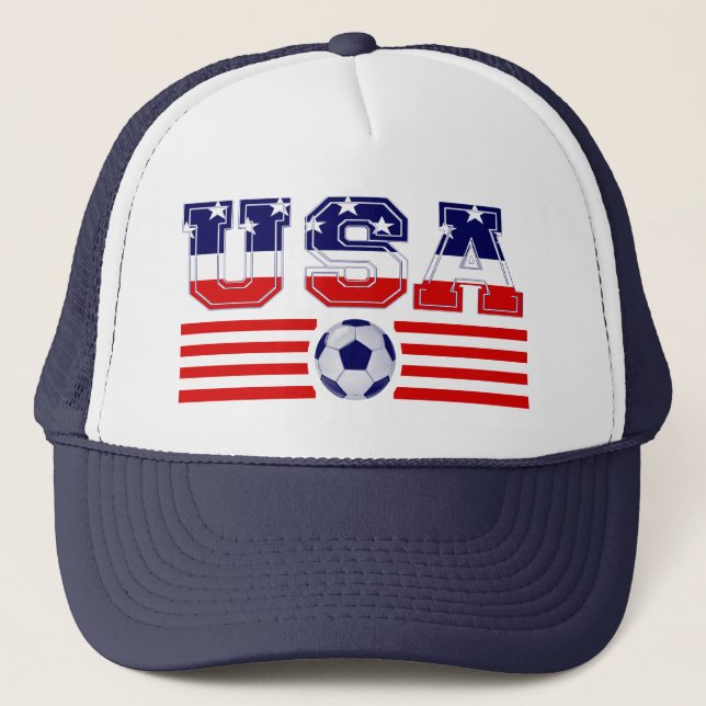 U.S.A SOCCER TRUCKER HAT (Front)