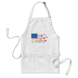 U.S. Air Force   Fly. Fight. Win - Red & Blue Standard Apron