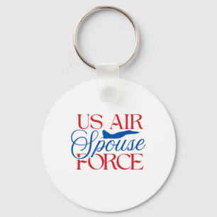 U.s. Air Force Spouse – Proud Military Wife Husban Key Ring