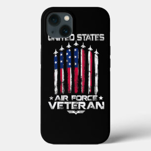 U.S Air Force US Veterans 4th of July T shirt Amer iPhone 13 Case