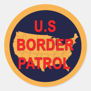 U.S border patrol sticker