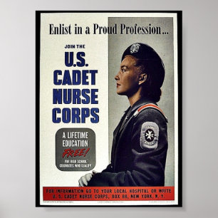 U.S. Cadet Nurse Corps Poster