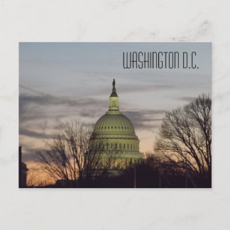 U.S. Capitol Building Dome Washington D.C. Postcard