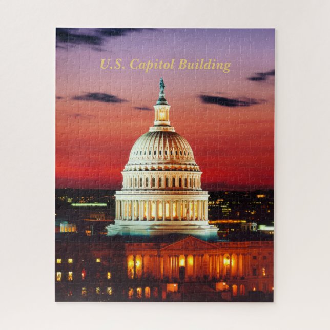 U.S. Capitol Building Jigsaw Puzzle (Vertical)