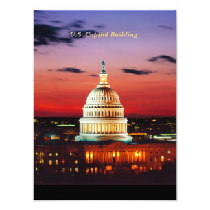 U.S. Capitol Building Photo Print
