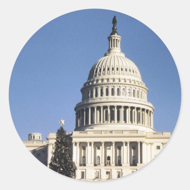 U.S. Capitol Building Stickers (Front)