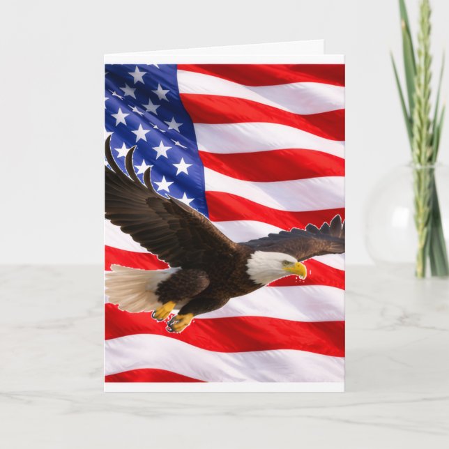 U.S. Citizenship Congratulations Greeting Card (Front)
