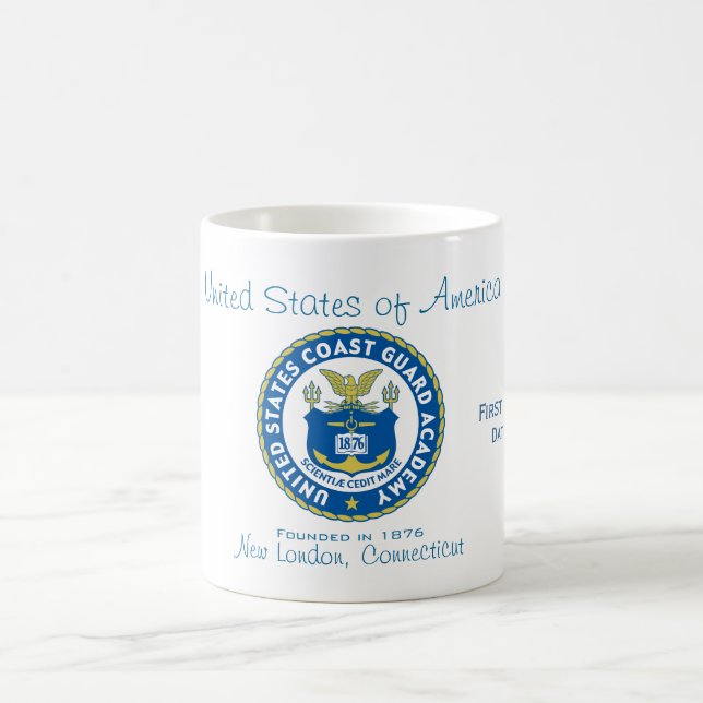 U.S.Coast Guard Academy Coffee Mug (Center)