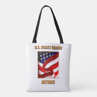 U.S. Coast Guard All-Over-Print Tote Bag, Medium