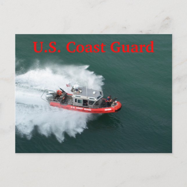 U.S. Coast Guard Postcard (Front)