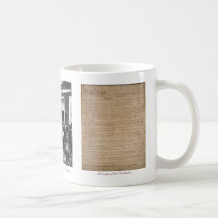 "U.S. Constitution - 1st Amendment" mug