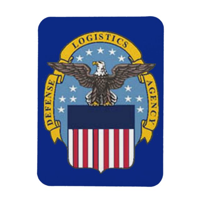 U.S. Defence Logistics Agency Magnet (Vertical)