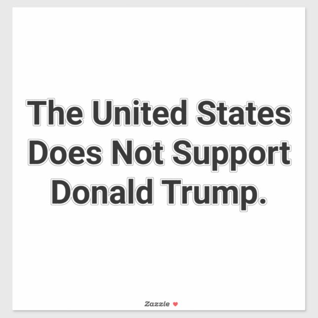 U.S. Does Not Support Trump Hankamer Artjunkhaus (Sheet)