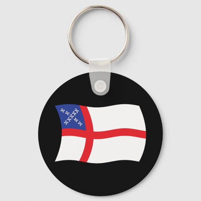 U.S. Episcopal Church Flag Keychain (Front)