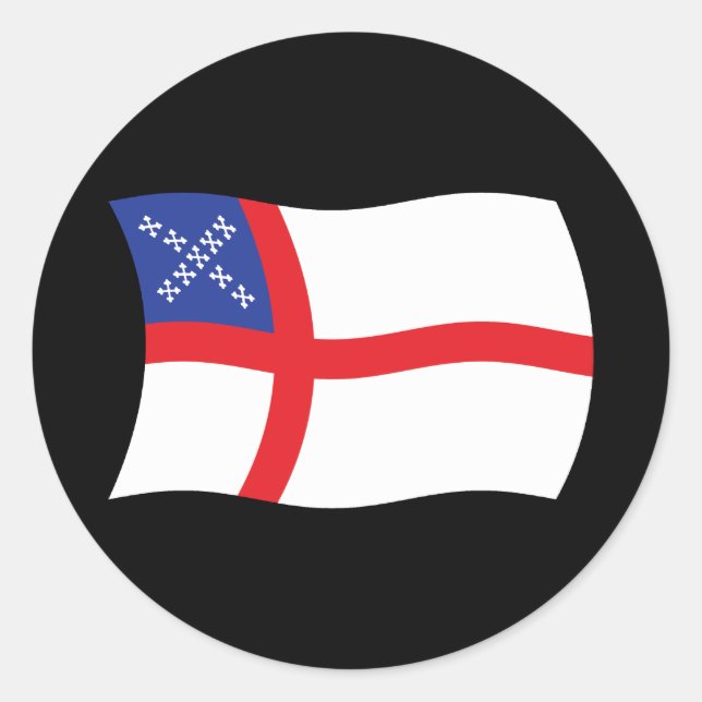 U.S. Episcopal Church Flag Sticker (Front)