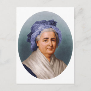 U.S. First Lady Martha Dandridge Custis Washington Postcard