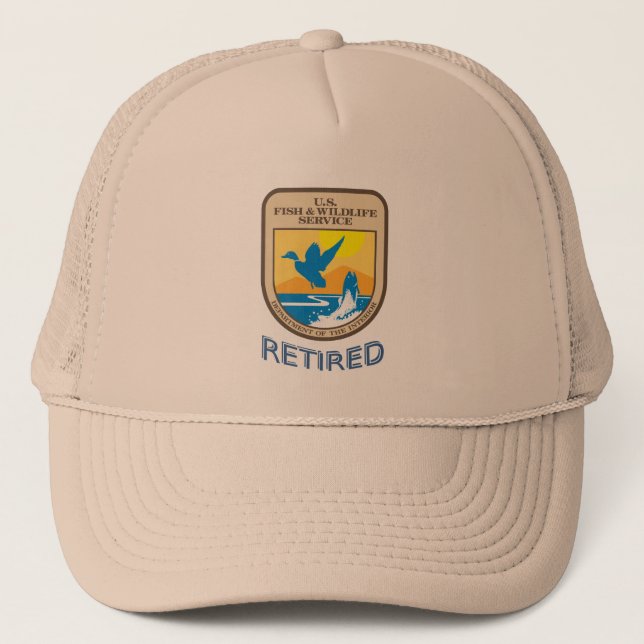 U.S. Fish and Wildlife Service Retired Hat (Front)