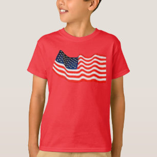 U.S. Flag Kids' Hanes Tagless ComfortSoft® T-Shirt