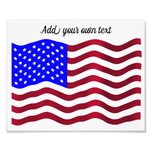 U.S. Flag Photo Print