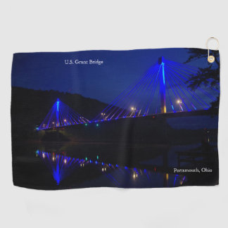 U.S. Grant Bridge golf towel