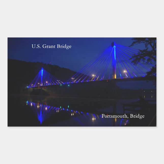 U.S. Grant Bridge sticker (Front)