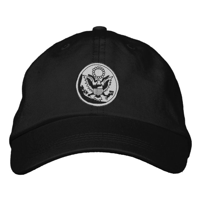 U. S. Great Seal Embroidered Hat (Front)