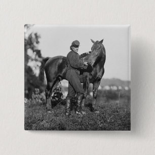 U.S. Horse Artillery, 1863 15 Cm Square Badge