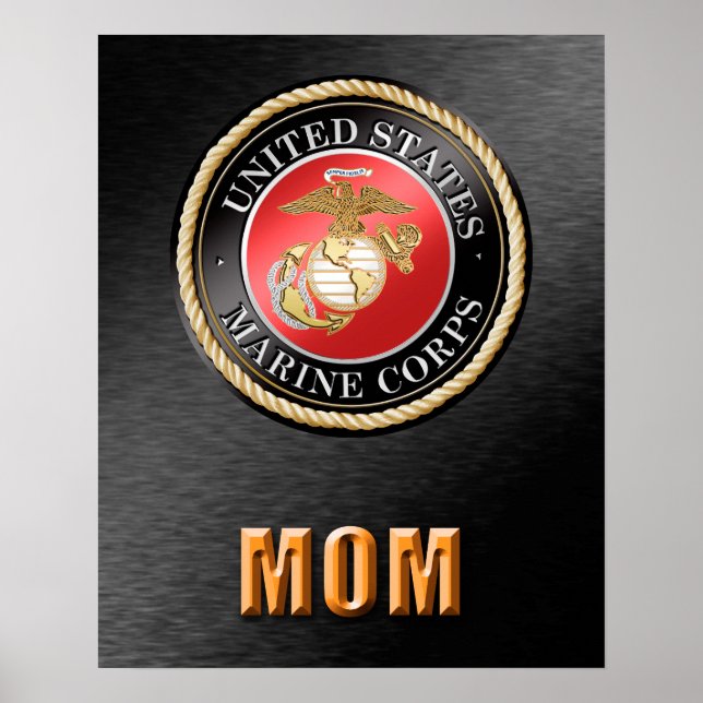 U.S. Marine Corps Mum Poster (Front)