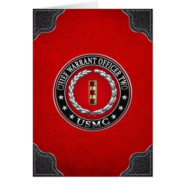 U.S. Marines: Chief Warrant Two (USMC CWO-2) [3D] (Front)