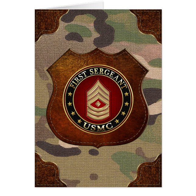 U.S. Marines: First Sergeant (USMC 1stSgt) [3D] (Front)