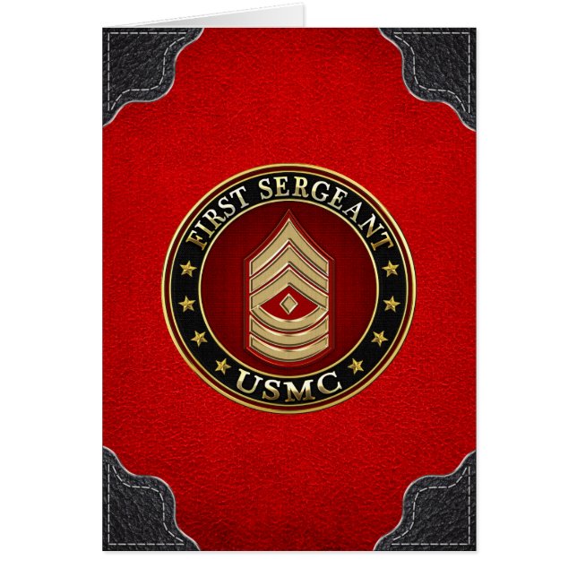 U.S. Marines: First Sergeant (USMC 1stSgt) [3D] (Front)