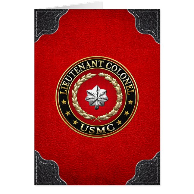 U.S. Marines: Lieutenant Colonel (USMC LtCol) [3D] (Front)