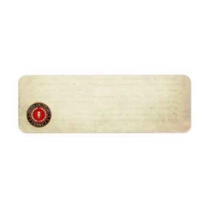U.S. Marines: Second Lieutenant (USMC 2ndLt) [3D] Return Address Label