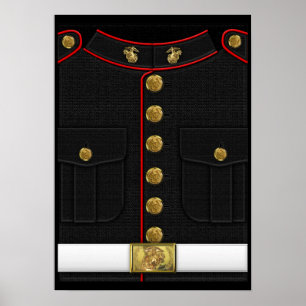 U.S. Marines: USMC Dress Uniform [3D] Poster